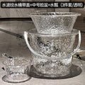 water corrugated bucket household water storage thickened plastic bucket laundry portable small buck