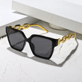 Big Frame Square Sunglasses UV-Proof Trendy New EU/US Import Fashionable Influencer Street Snap Versatile Women Sunglasses