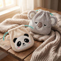 Custom Cartoon Print Hair Accessory Item Small Storage Bag Mini Cloth Bag Makeup Item Storage Bag Drawstring Tie Opening Bag