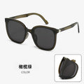 Can Fold Polarized Sunglasses Cushion Nose Style Pad Women Sun-Proof Fashionable Driving Sunglasses UV-Proof Sunglasses
