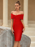 Women's Off-Shoulder Strapless Sexy Elegant Socialite Evening Gown Party