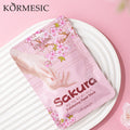 KORMESIC全英文樱花去角质手膜hand mask保湿补水跨境外贸批发