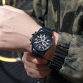 New Import Fashionable Versatile Military Watch Quartz Watch Date Nylon Band Men Elegant Fashion Watch