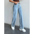 Plus Size Loose Wide Leg Straight Leg Pants