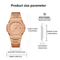 Item Time Watch Men Mechanical Cutout Clear Base Western Bestseller Matte Nautilus Mens Watch Precision Steel Watch Men