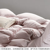 Minimal Cotton Linen Vintage Pink