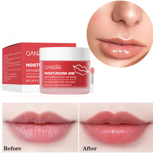 跨境睡眠唇膜20g Repairing lip mask保湿补水唇膏油滋润唇膜现货
