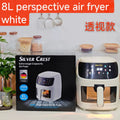 8L Air Fryer - Smart Touch Screen, Large Capacity Electric Oven