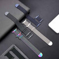 Fits apple watch Apple Watch Beige Lily Ni Si Stainless Magnetic Buckle Apple Band
