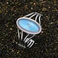 Ogyawatch Horse Eye Shape Oval Round Dial Round Line Women Bangle Watch Wholesale Cross-Border Quartz