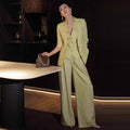 Summer Luxury Linen Cotton Lightweight 3-Piece Set