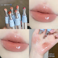 Cappuvini镜面水光精华唇蜜 玻璃唇彩裸色显白学生党国货唇釉口红