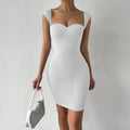 Women's Sleeveless Knit Bodycon Party Dress