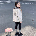 Girls' Hooded Reversible Zip Jacket - Two-Sided Wear
