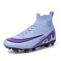 ronaldo high-top assassin football shoes for men and women ag long nails tf broken nails primary sch