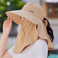 Women's Sun-Protection Shawl 2026 - Khaki