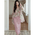 Women's Early Spring New Chinese Fashion Lantern Sleeve Printed Loose Lantern Camisol - Top