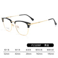 Premium Titanium Frame Online Bestseller Pure Titanium Brow Line Frame Prescription Glasses Men Plate Browline Frame Wholesale Cinnabar Sun