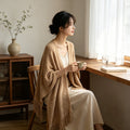 Women's Ethnic Shawl + Cape 2026 - Red