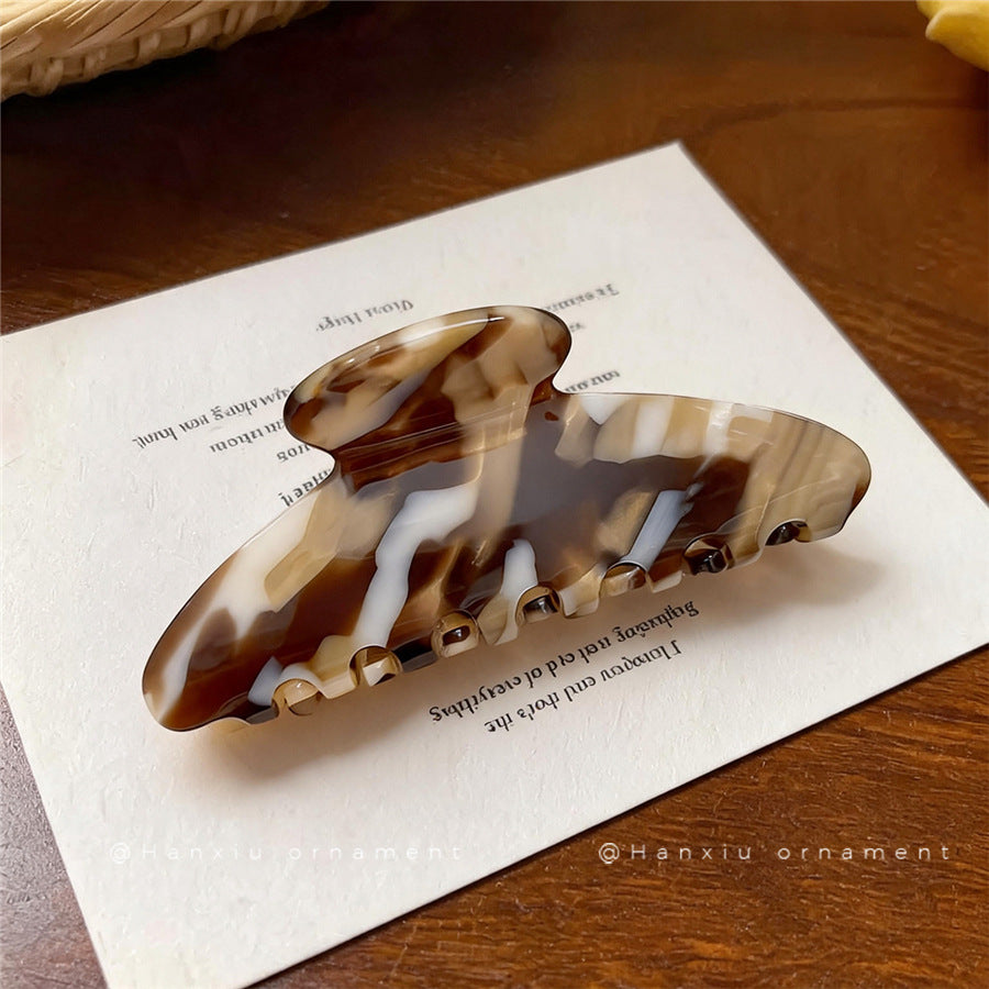 Acrylic Letter Hair Claw Clip - view 2