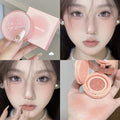Cappuvini马卡龙软萌气垫腮红 低饱和纯欲风日常显白胭脂少女彩妆