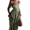 Backless Slip Maxi Dress - Bohemian Sexy Fashion Summer Dress Women
