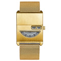 Export Bestseller Square Unisex Watch No Hand Simple Retro Niche Waterproof Watch Factory Drop Ship