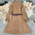 Women's Spring Fashion Versatile Wool Jacket + Coat 2026 | Trendy Jacket - Khaki