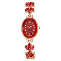 Stylish Bestseller Live In Stock Direct Wheat Ears Bracelet Watch Bestseller Violet Petal Light Luxury Bead Gem Women