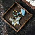 成品宋锦蝴蝶流苏穗子挂件手工编织蝴蝶车挂包包挂饰吊坠时尚百搭