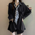 Women's Summer Casual Elegant Long Sleeve Loose Shirt 2026 | Casual Shirt - Rose Red
