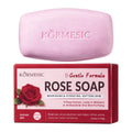 跨境外贸KORMESIC玫瑰皂soap彩盒深层清洁护理温和厂家现货批发