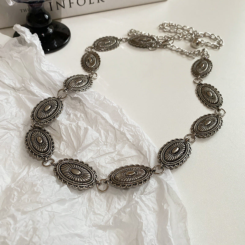Portrait Tassel Bell Waist Chain - view 11