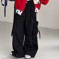 Girls' American Star Contrast Jacket & Cargo Pants Set