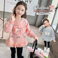 Girls' Loose Fit Pullover Hoodie