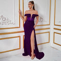 Women's Sequin Sexy Classic Evening Gown Banquet
