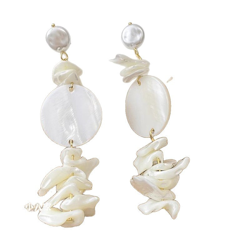 Bohemian Woven Straw Statement Earrings - view 5