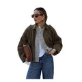 Women's Early Spring Fashion Jacket + Top 2026 | Trendy Jacket - Olive Green