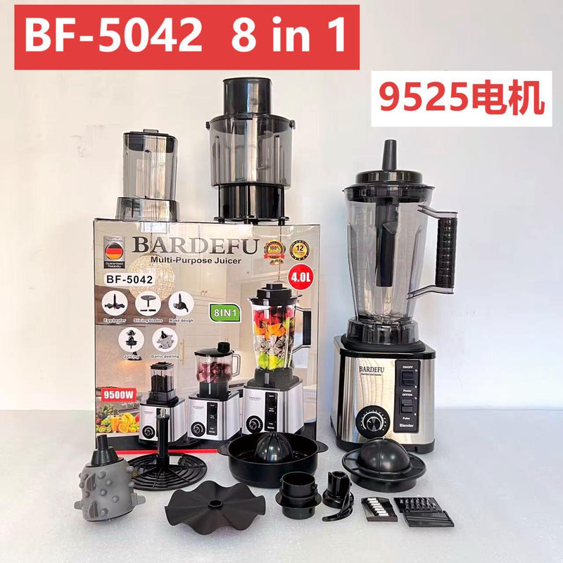 4L Blender - Large Capacity Stainless Steel Food Processor