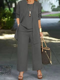 Fall-Winter Fashion Youthful Plus Size 3-Piece Set