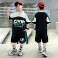 Boys' Print Short Sleeve Sports Set