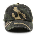 hat women's solid color light plate camouflage baseball cap outdoor sports men's travel sun protecti