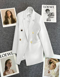 Women's Fall Korean Elegant Blazer 2026 - White