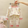 children's underwear pure cotton set autumn new boys' autumn clothes and long johns baby pajamas gir