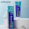 KORMESIC全英文闪亮牙膏toothpaste清洁家庭装跨境外贸厂家现货