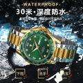 Swiss Brand Luxury Mens Watch New Waterproof Steel Band Quartz Watch Live Export Bestseller Drop Ship