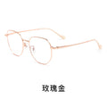 Beesfen T808T Polygon Prescription Glasses Women Korean Retro Glasses Frame β Titanium Frame Bare Face Artsy