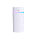 新品创意迷你加湿器 炫彩灯光USB大雾量双喷纳米补水仪家用礼品