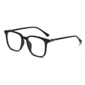 Anti-Blue-Light Photochromic Glasses Women Student Style Overseas Influencer Big Frame Prescription With Rx Trendy Bare Face Men Prescription Glasses