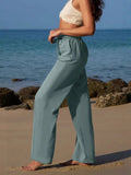 Fashion Belt Pants